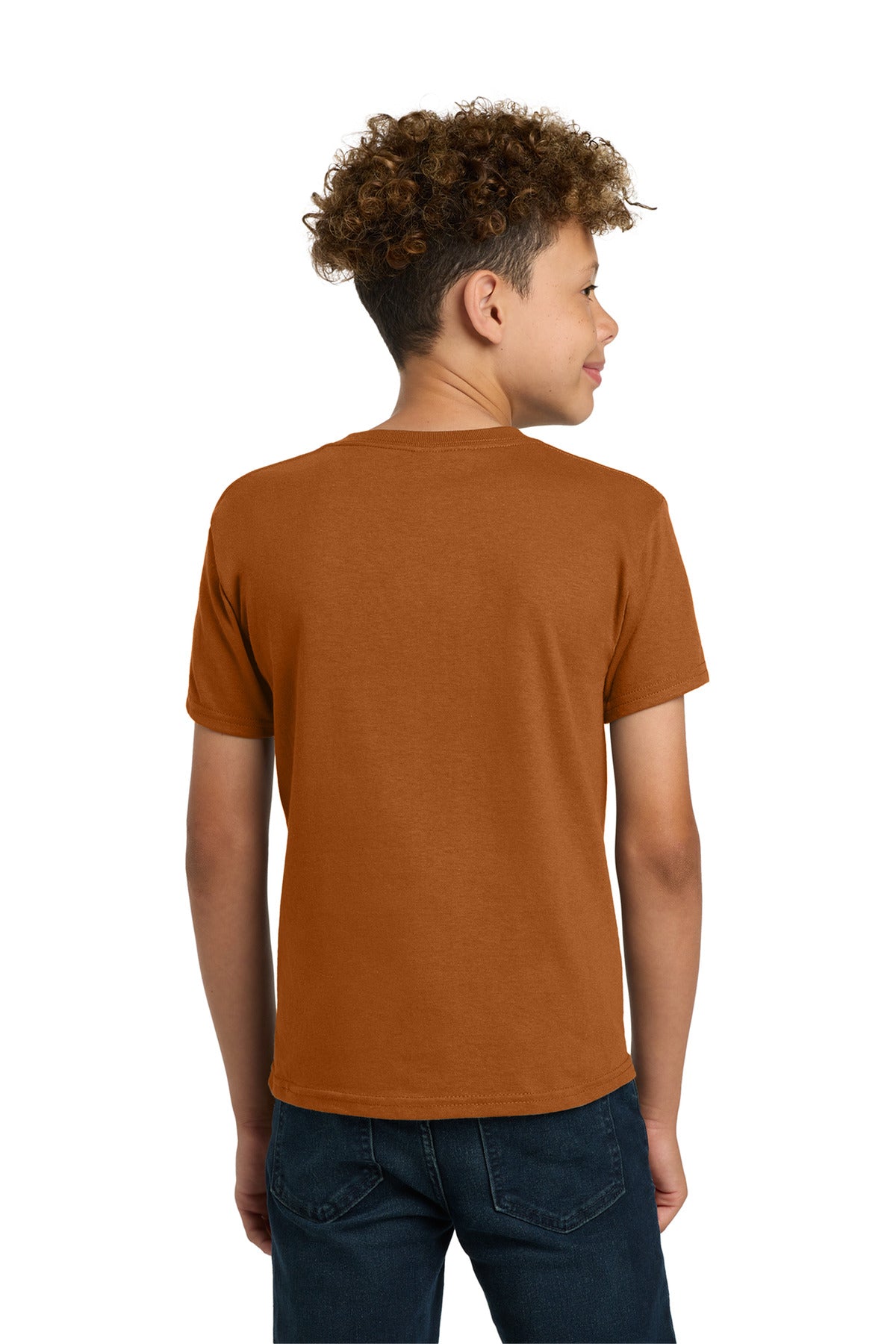 Gildan - Youth  Heavy Cotton 100% Cotton T-Shirt - Texas Orange