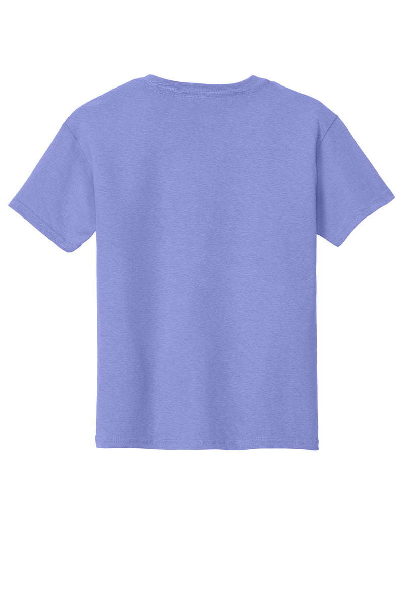 Gildan - Youth  Heavy Cotton 100% Cotton T-Shirt - Violet
