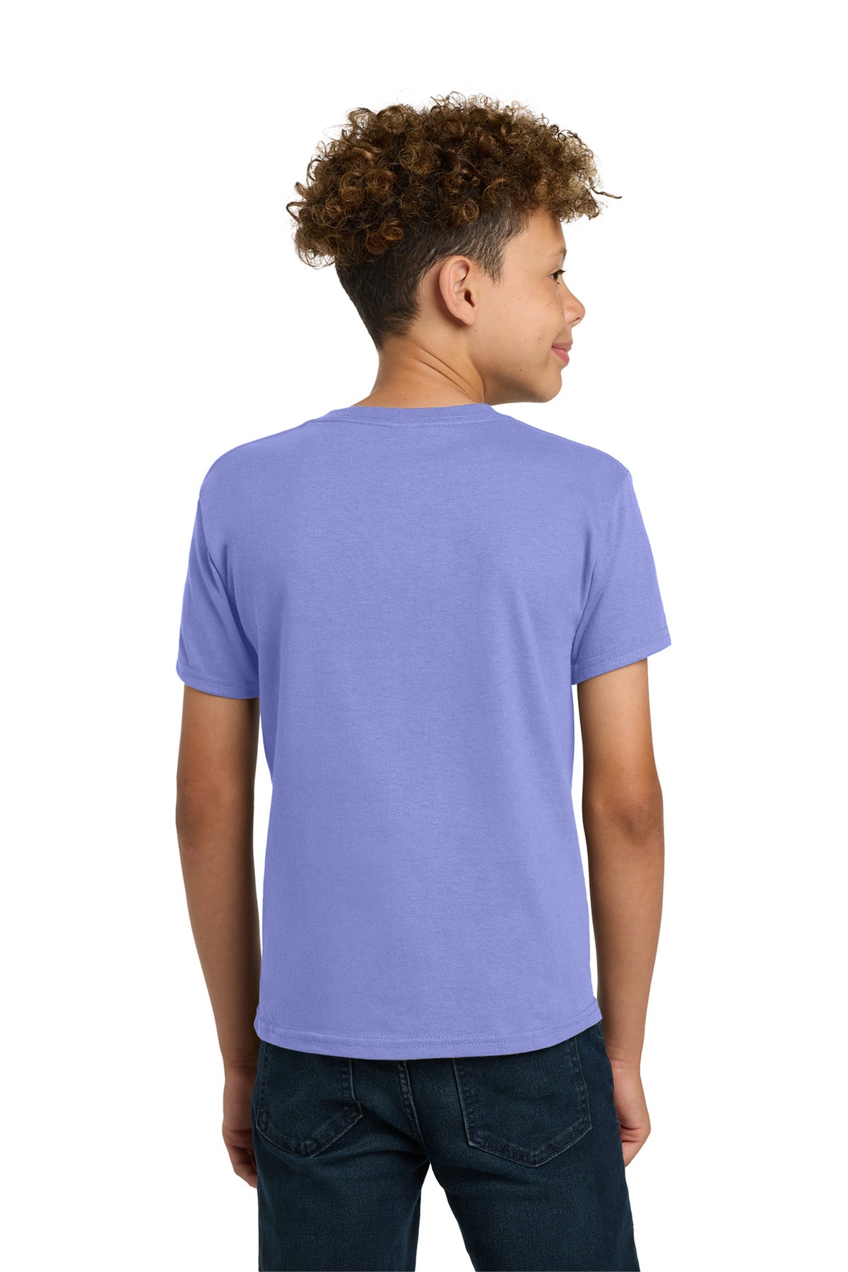 Gildan - Youth  Heavy Cotton 100% Cotton T-Shirt - Violet
