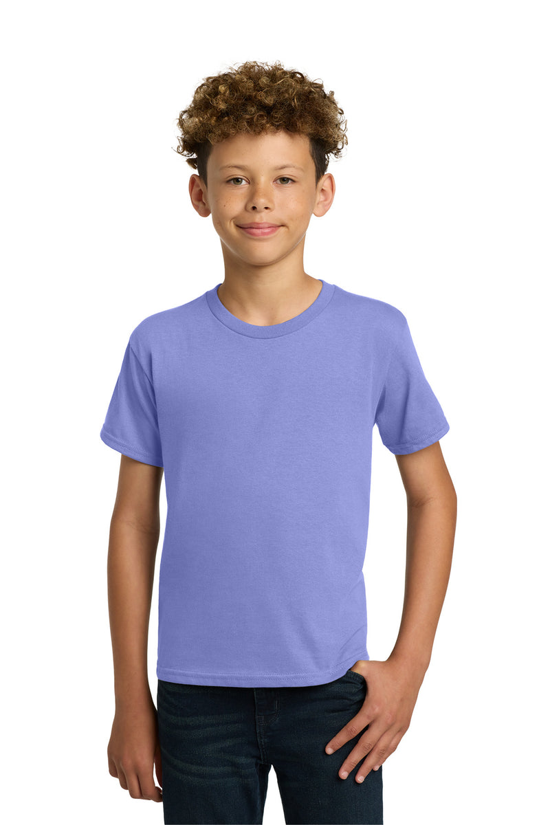 Gildan - Youth  Heavy Cotton 100% Cotton T-Shirt - Violet