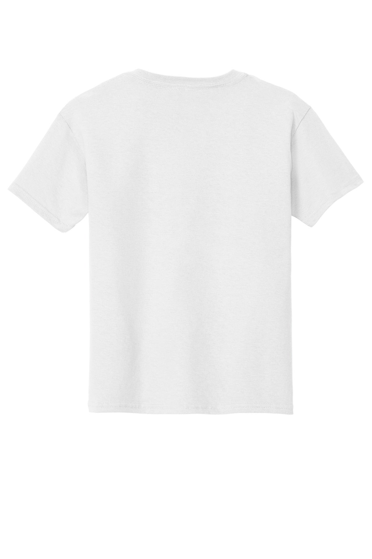 Gildan - Youth  Heavy Cotton 100% Cotton T-Shirt - White