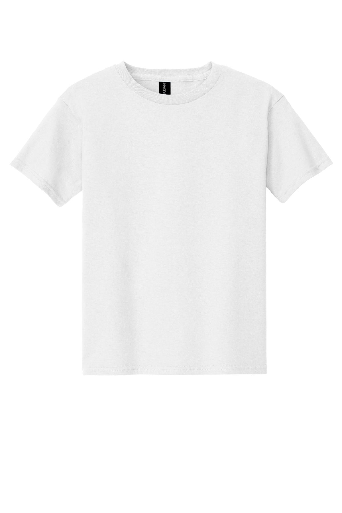 Gildan - Youth  Heavy Cotton 100% Cotton T-Shirt - White