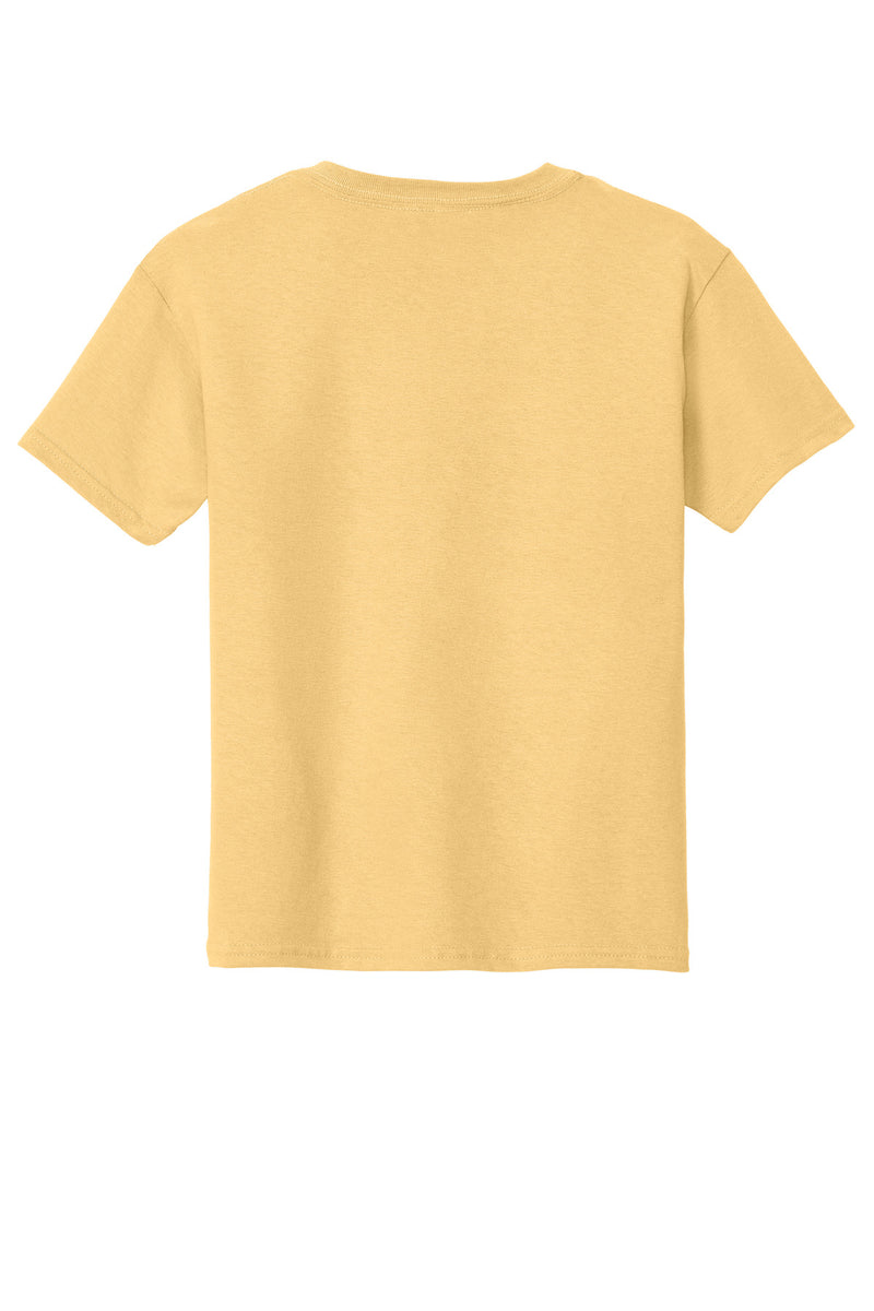 Gildan - Youth  Heavy Cotton 100% Cotton T-Shirt - Yellow Haze