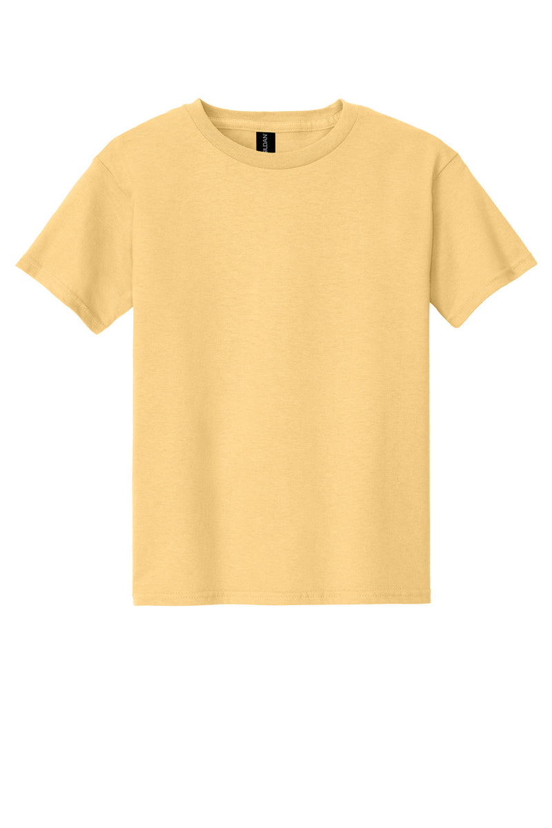 Gildan - Youth  Heavy Cotton 100% Cotton T-Shirt - Yellow Haze