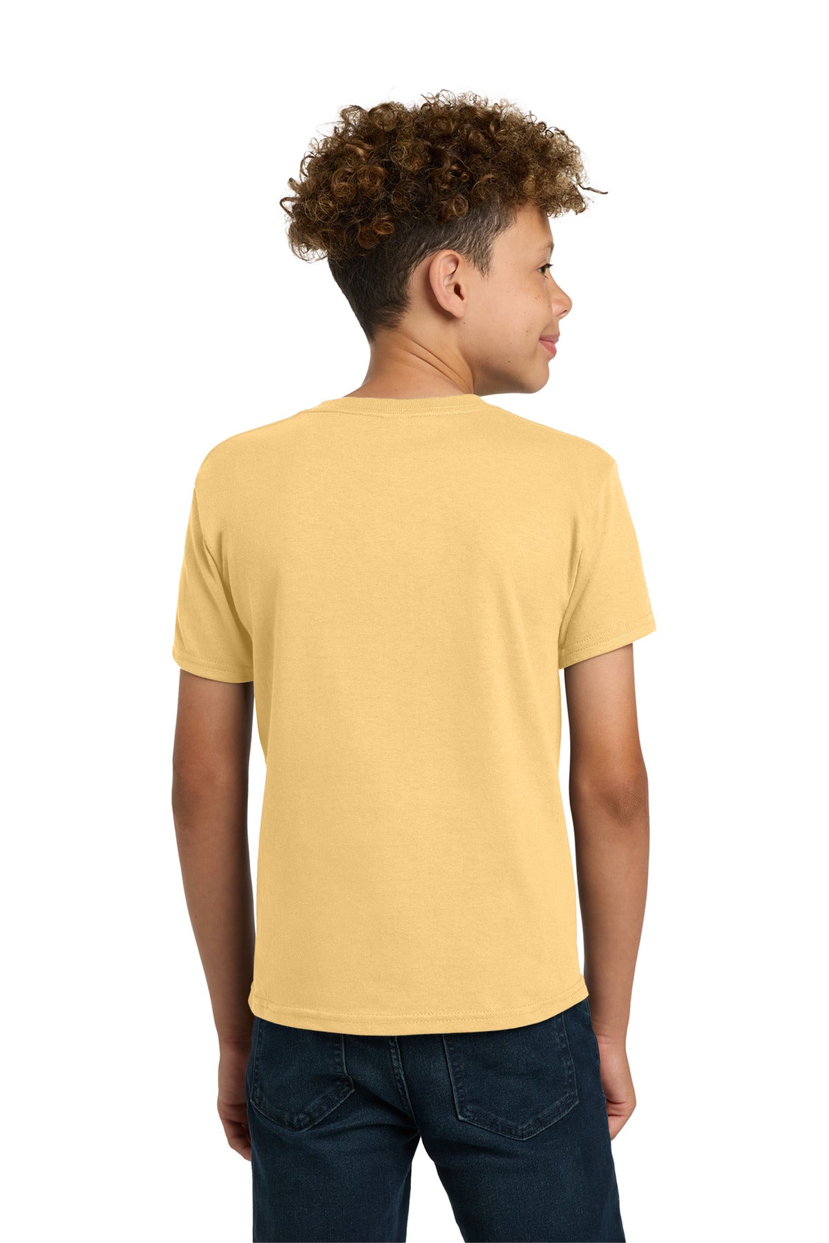 Gildan - Youth  Heavy Cotton 100% Cotton T-Shirt - Yellow Haze
