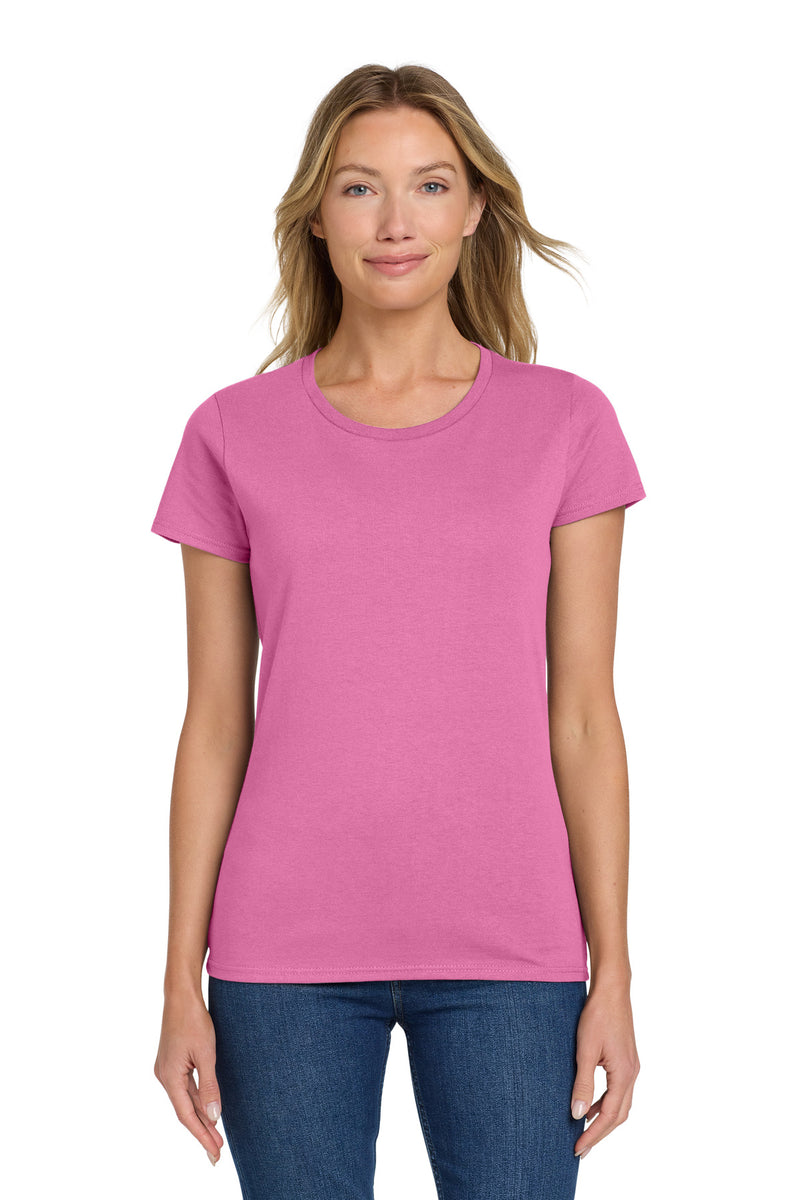 Gildan Women's Heavy Cotton 100% Cotton T-Shirt - Azalea