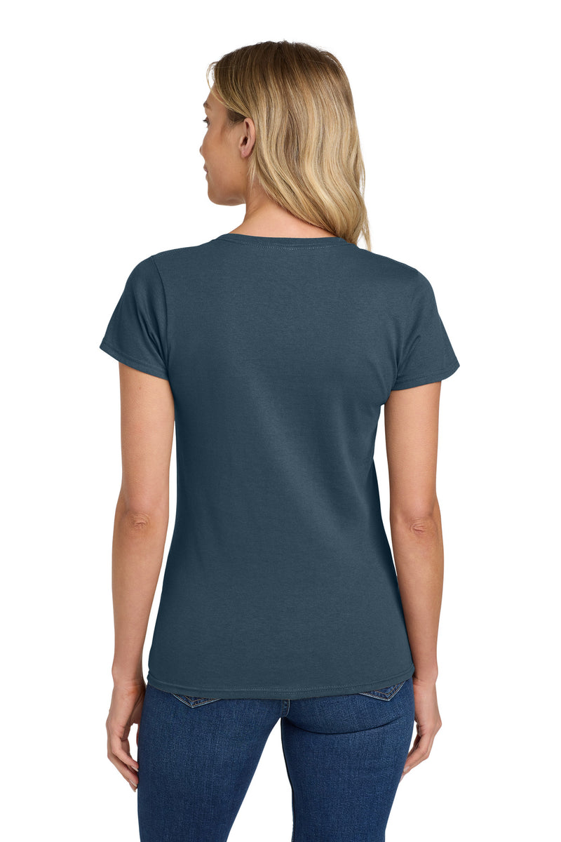 Gildan Women's Heavy Cotton 100% Cotton T-Shirt - Blue Dusk