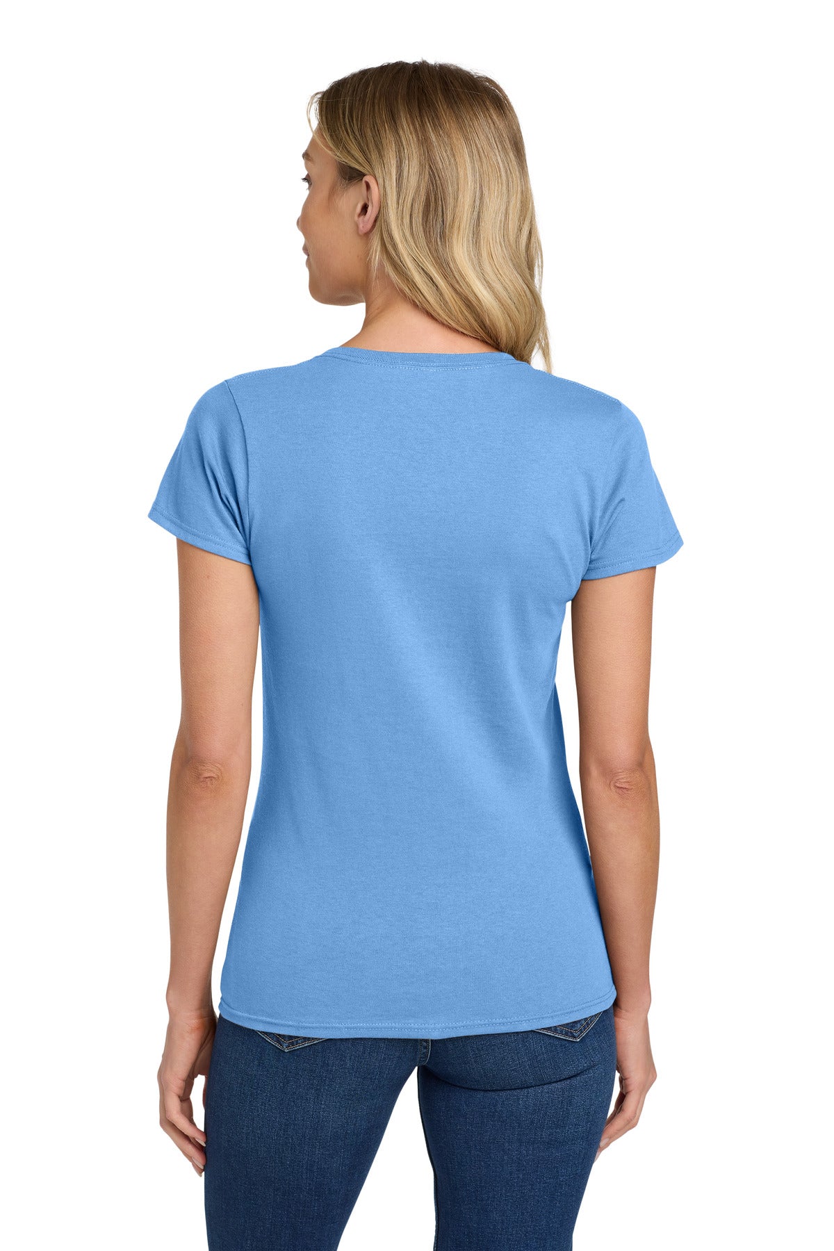 Gildan Women's Heavy Cotton 100% Cotton T-Shirt - Carolina Blue