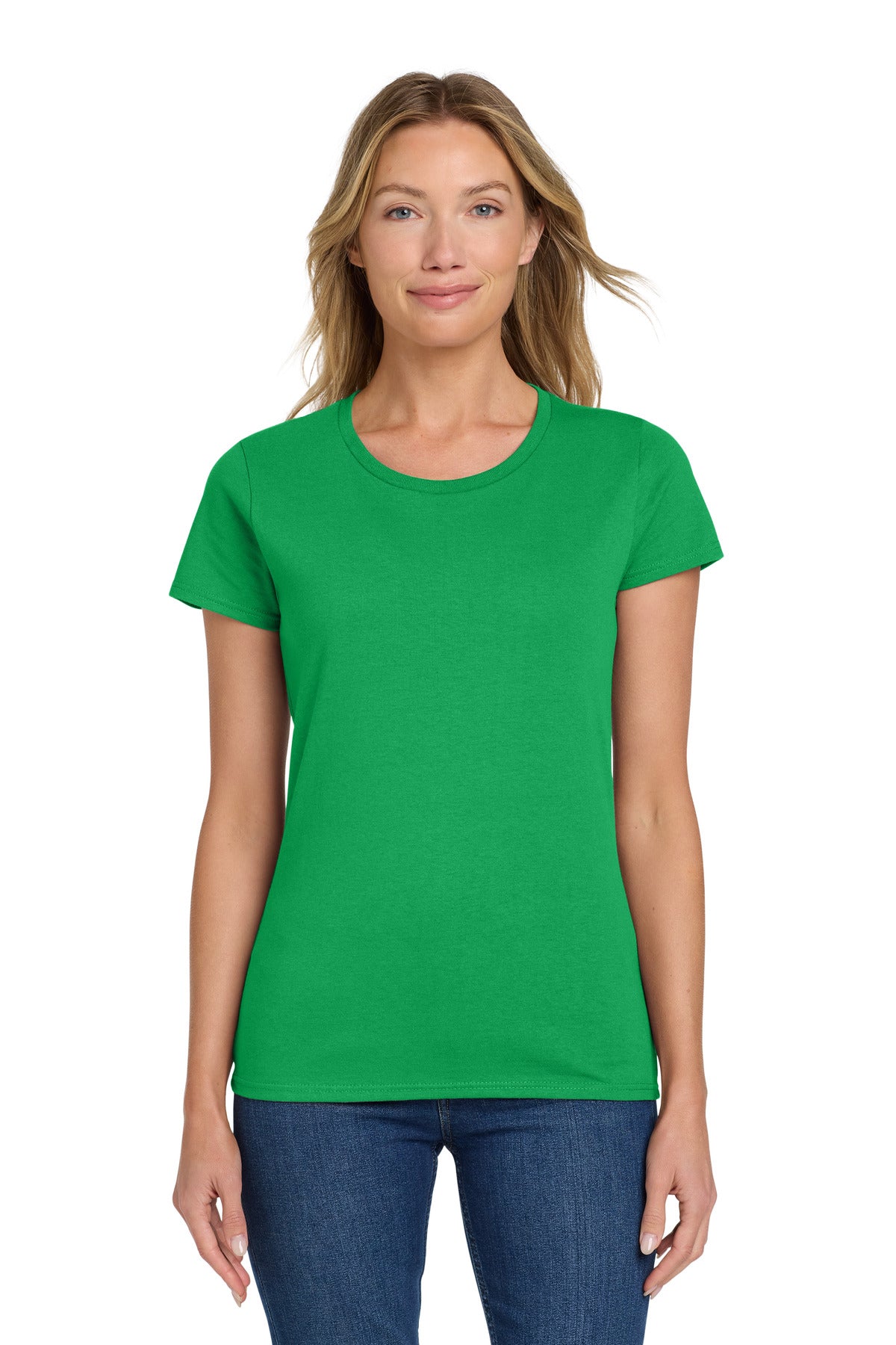Gildan Women's Heavy Cotton 100% Cotton T-Shirt - Irish Green