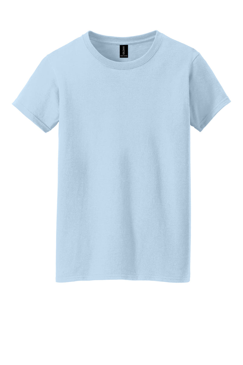 Gildan Women's Heavy Cotton 100% Cotton T-Shirt - Light Blue