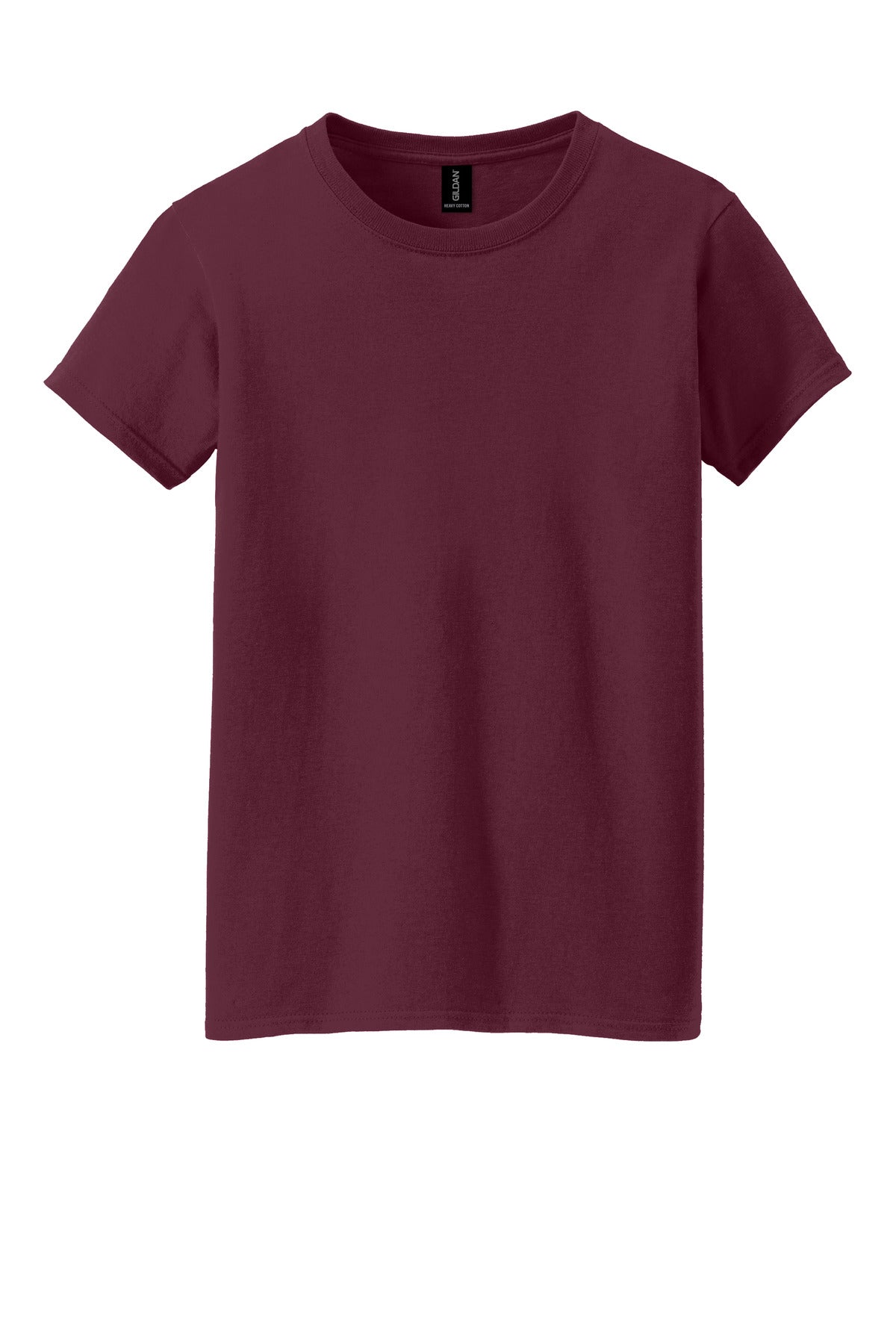 Gildan Women's Heavy Cotton 100% Cotton T-Shirt - Maroon