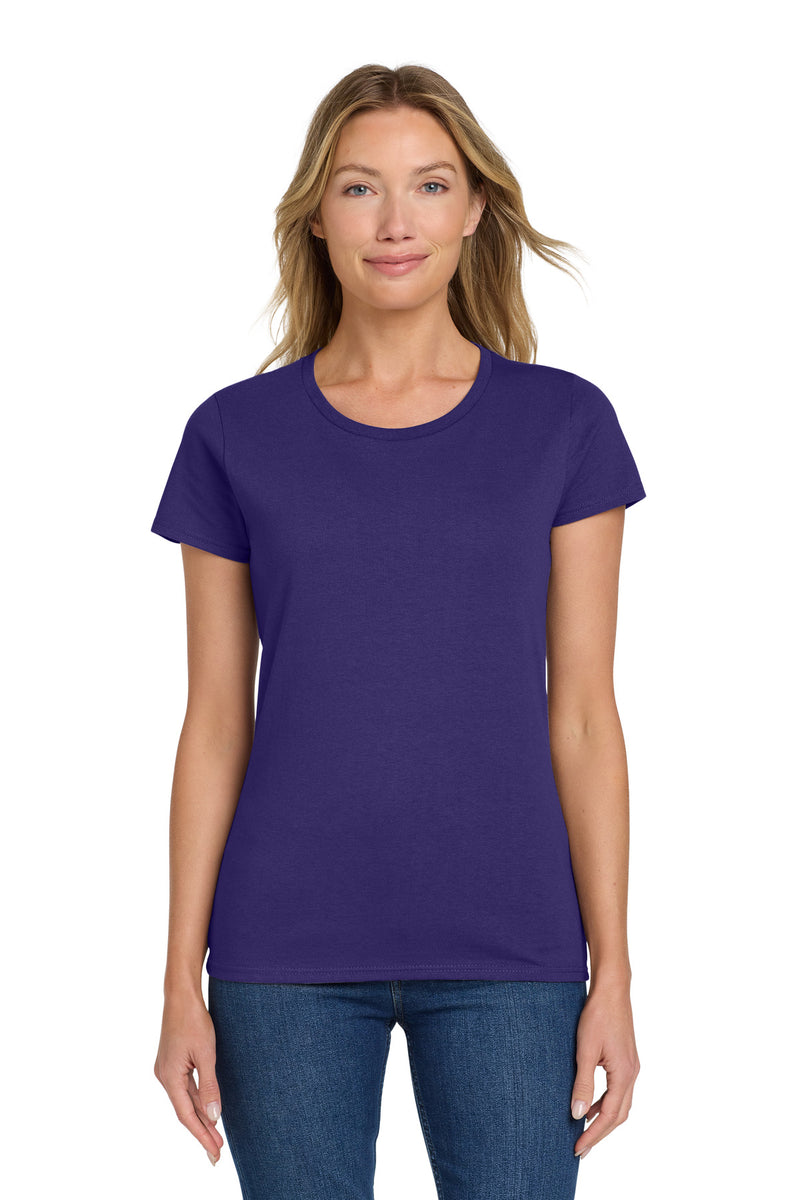 Gildan Women's Heavy Cotton 100% Cotton T-Shirt - Purple
