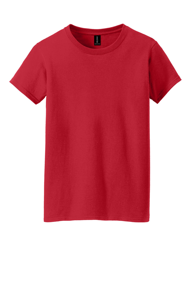 Gildan Women's Heavy Cotton 100% Cotton T-Shirt - Red