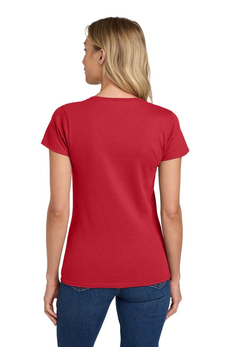 Gildan Women's Heavy Cotton 100% Cotton T-Shirt - Red