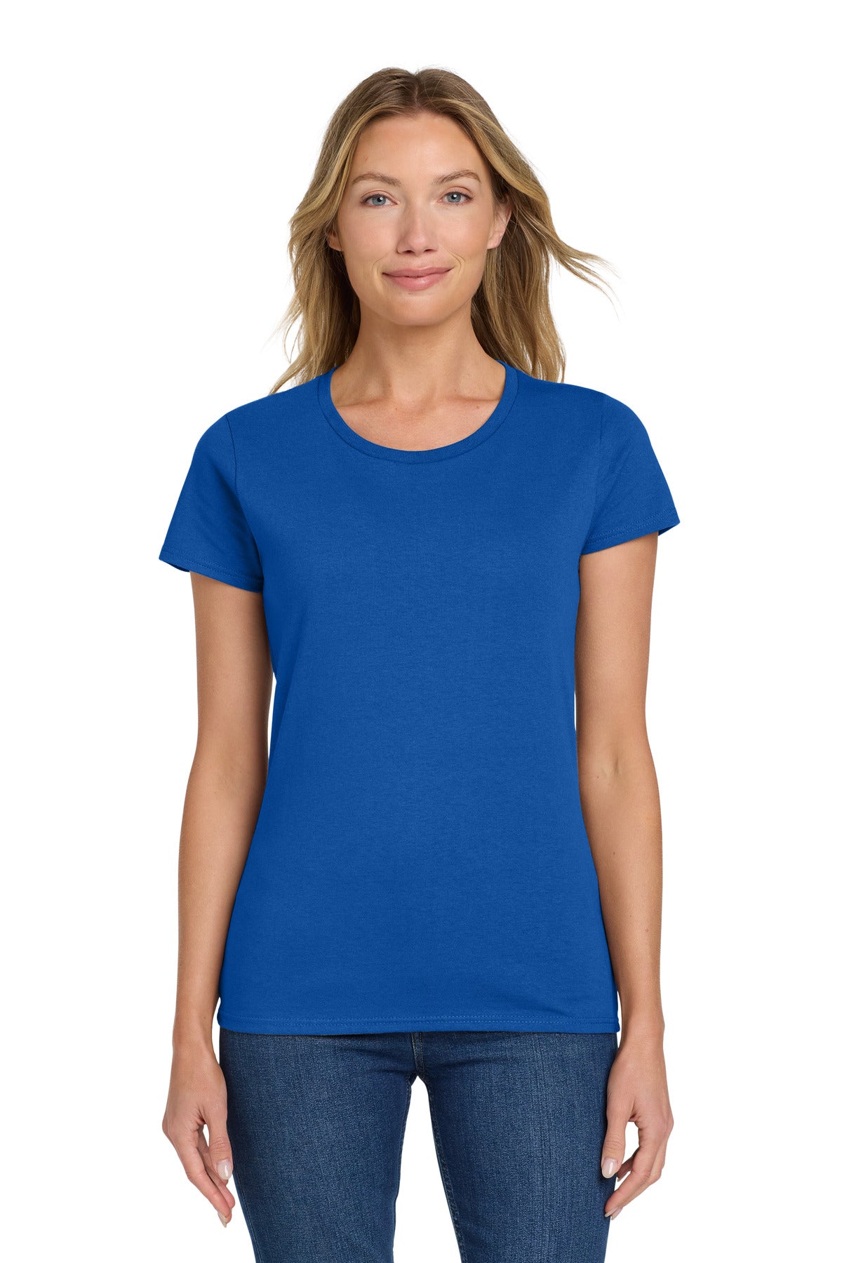 Gildan Women's Heavy Cotton 100% Cotton T-Shirt - Royal
