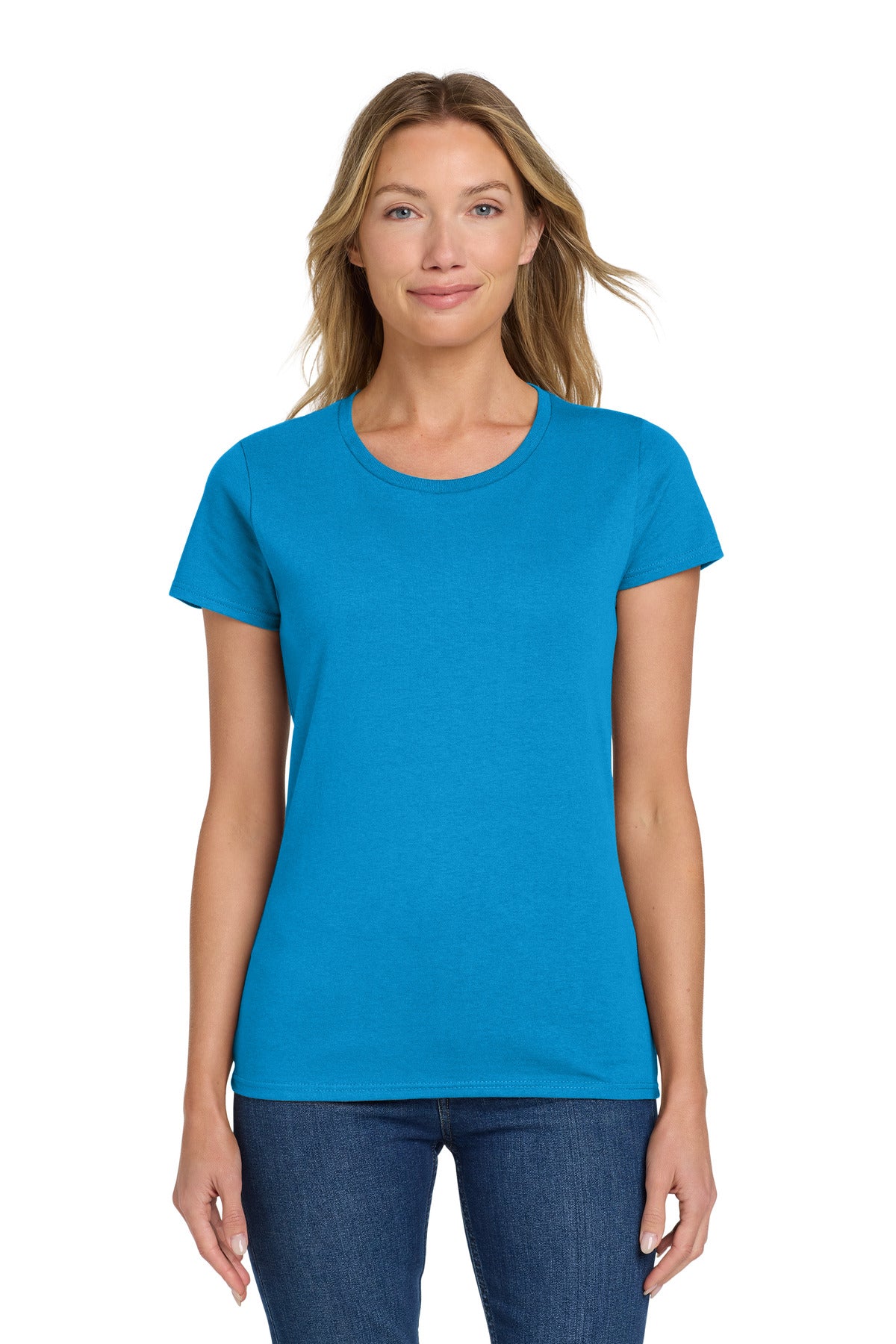 Gildan Women's Heavy Cotton 100% Cotton T-Shirt - Sapphire