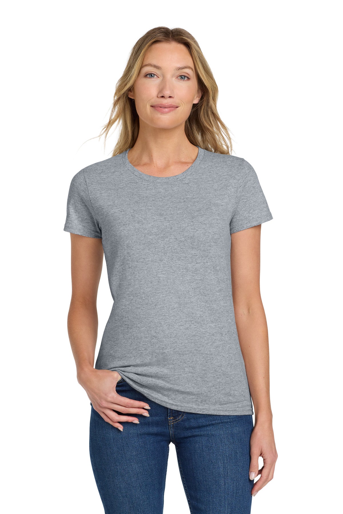Gildan Women's Heavy Cotton 100% Cotton T-Shirt - Sport Grey