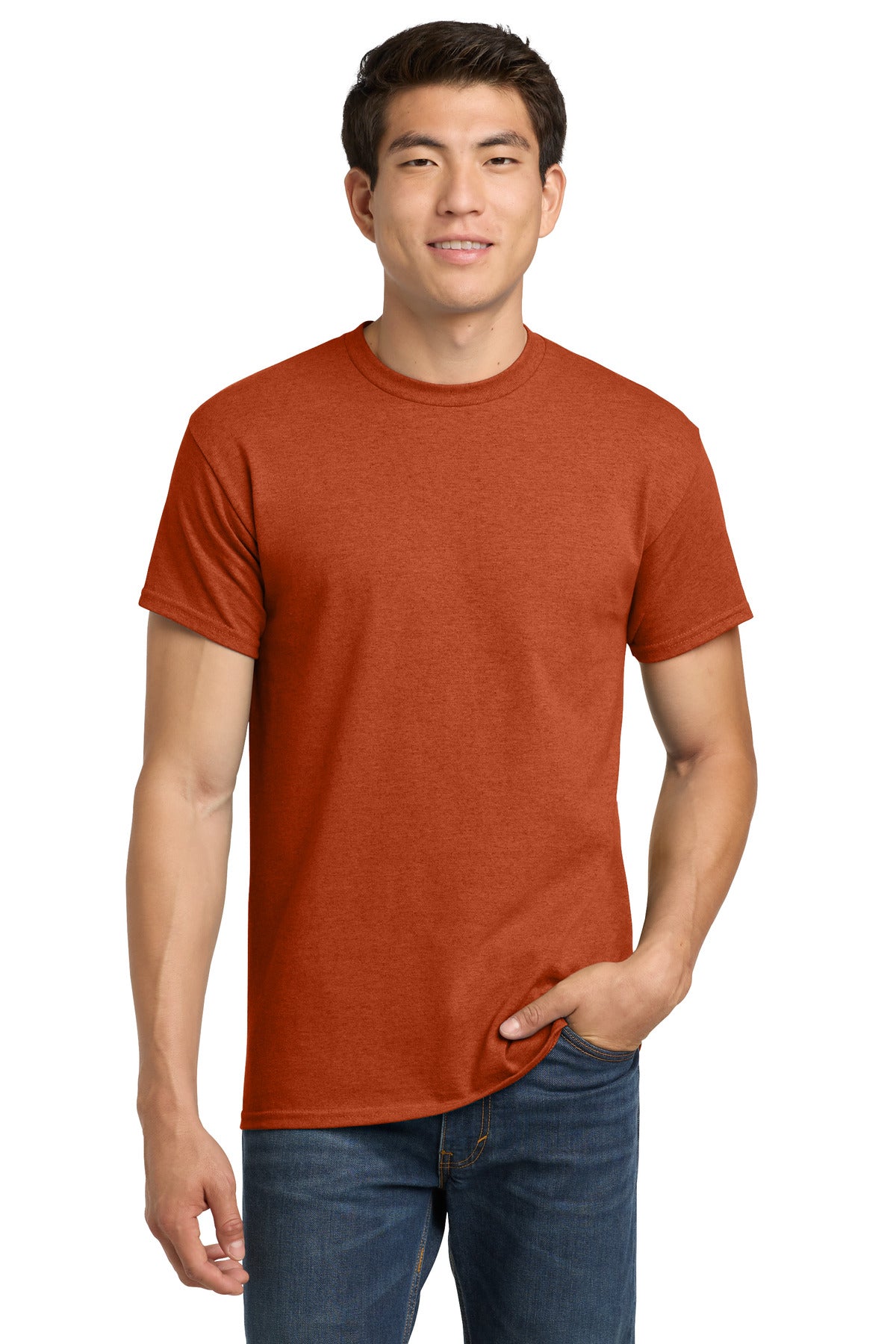 Gildan - Heavy Cotton 100% Cotton T-Shirt - Antique Orange