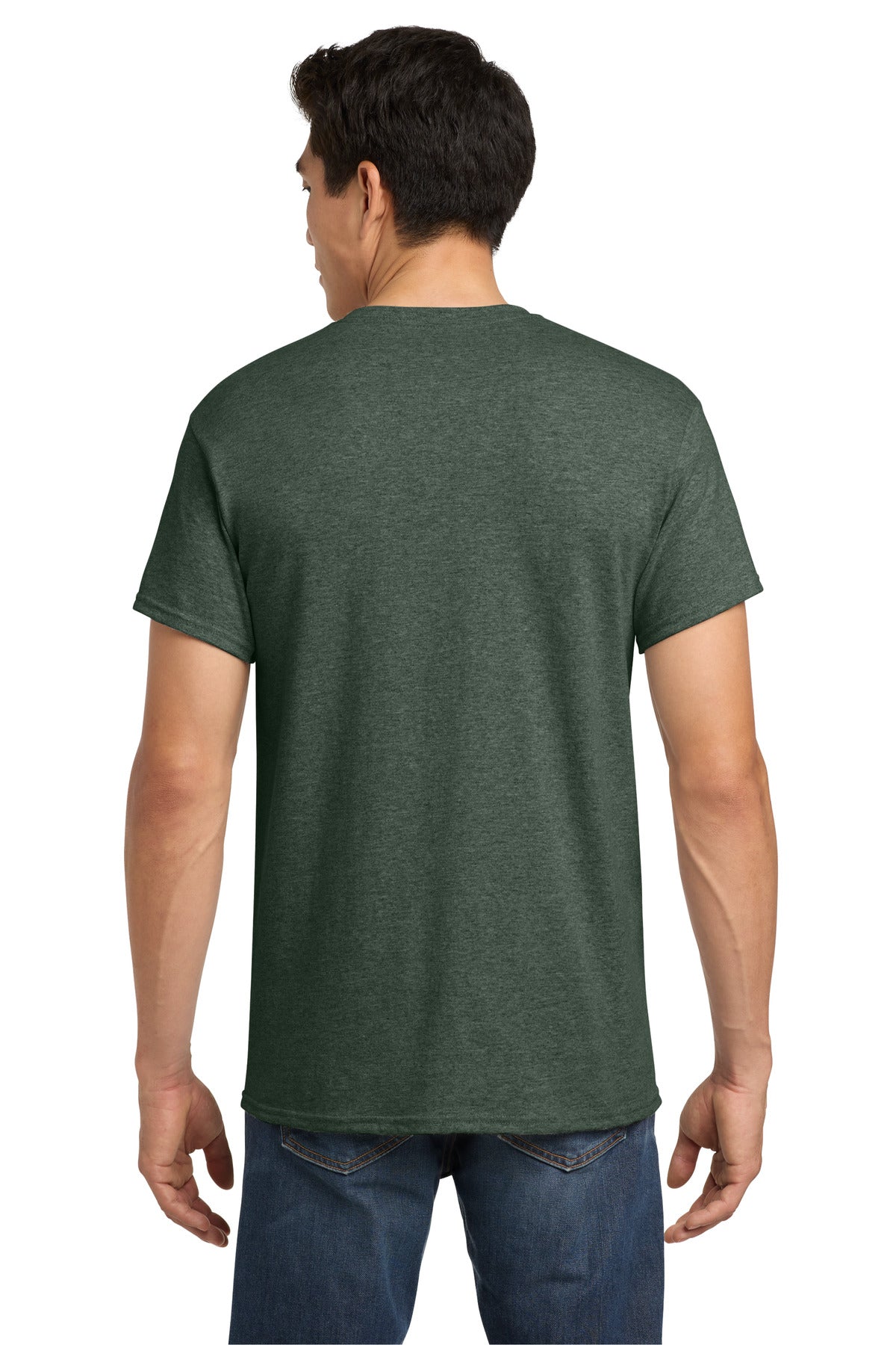 Gildan - Heavy Cotton 100% Cotton T-Shirt - Heather Military Green