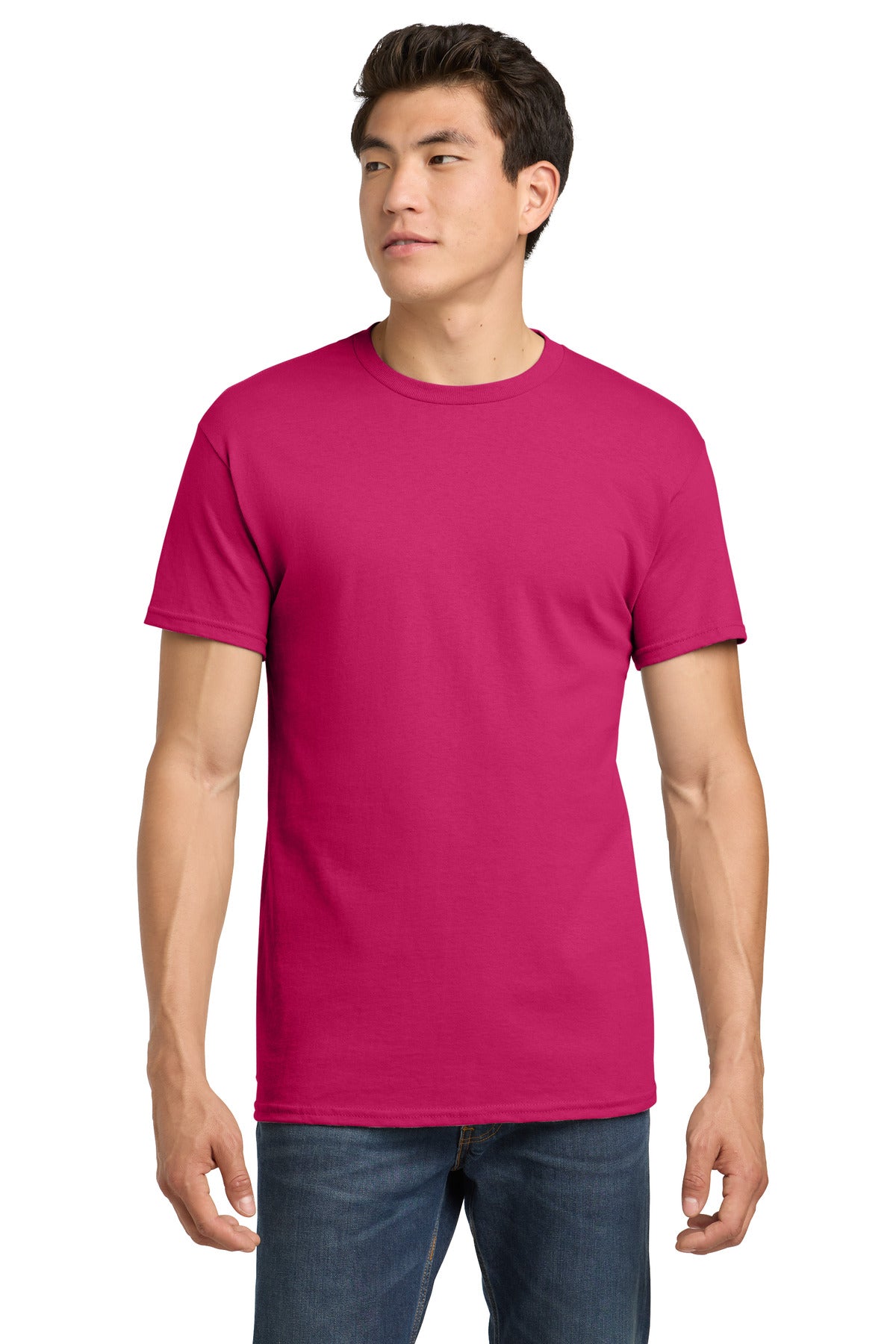 Gildan - Heavy Cotton 100% Cotton T-Shirt - Heliconia