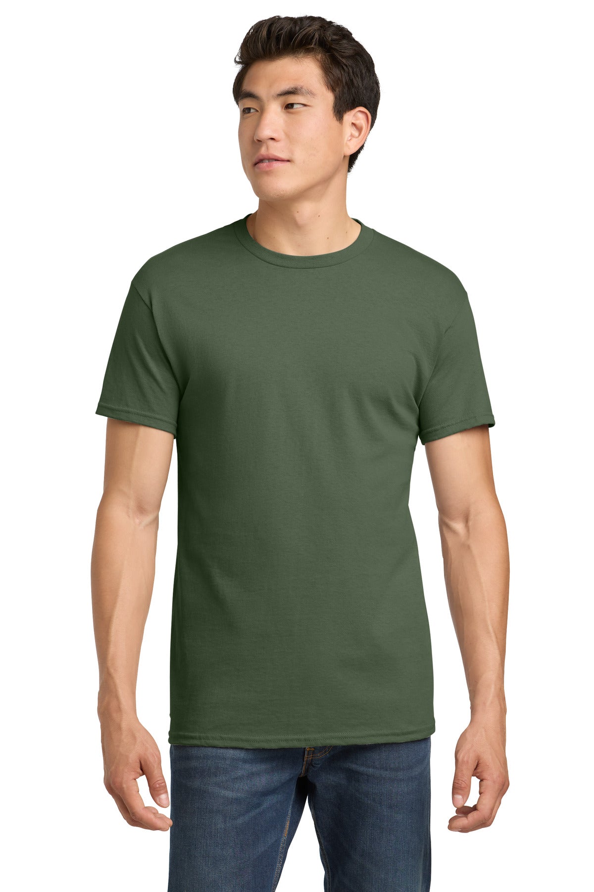 Gildan - Heavy Cotton 100% Cotton T-Shirt - Military Green