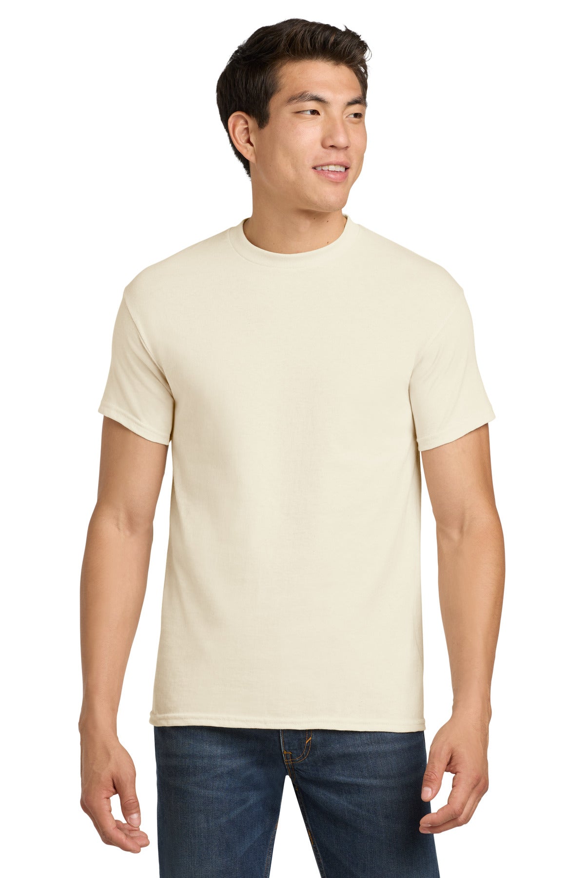 Gildan - Heavy Cotton 100% Cotton T-Shirt - Natural