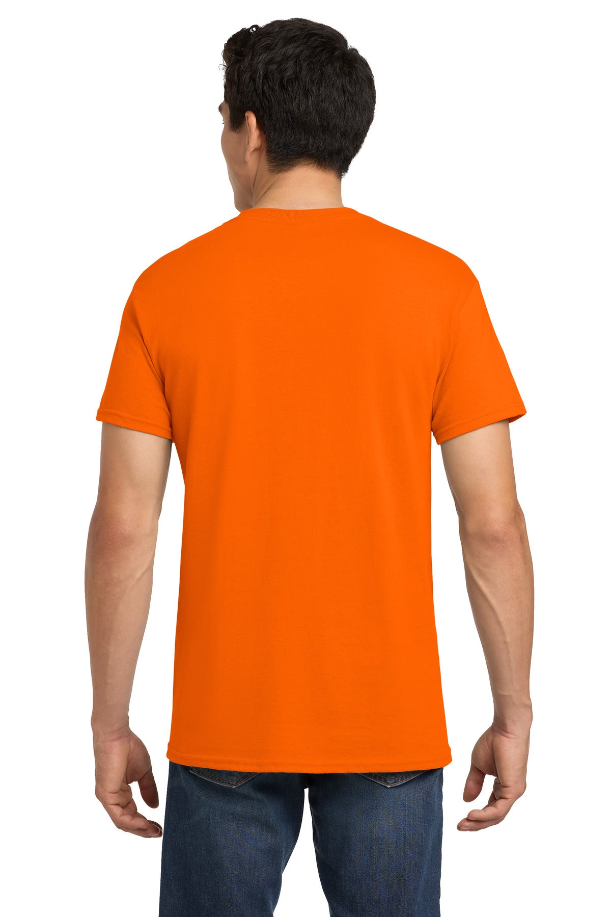 Gildan - Heavy Cotton 100% Cotton T-Shirt - S. Orange