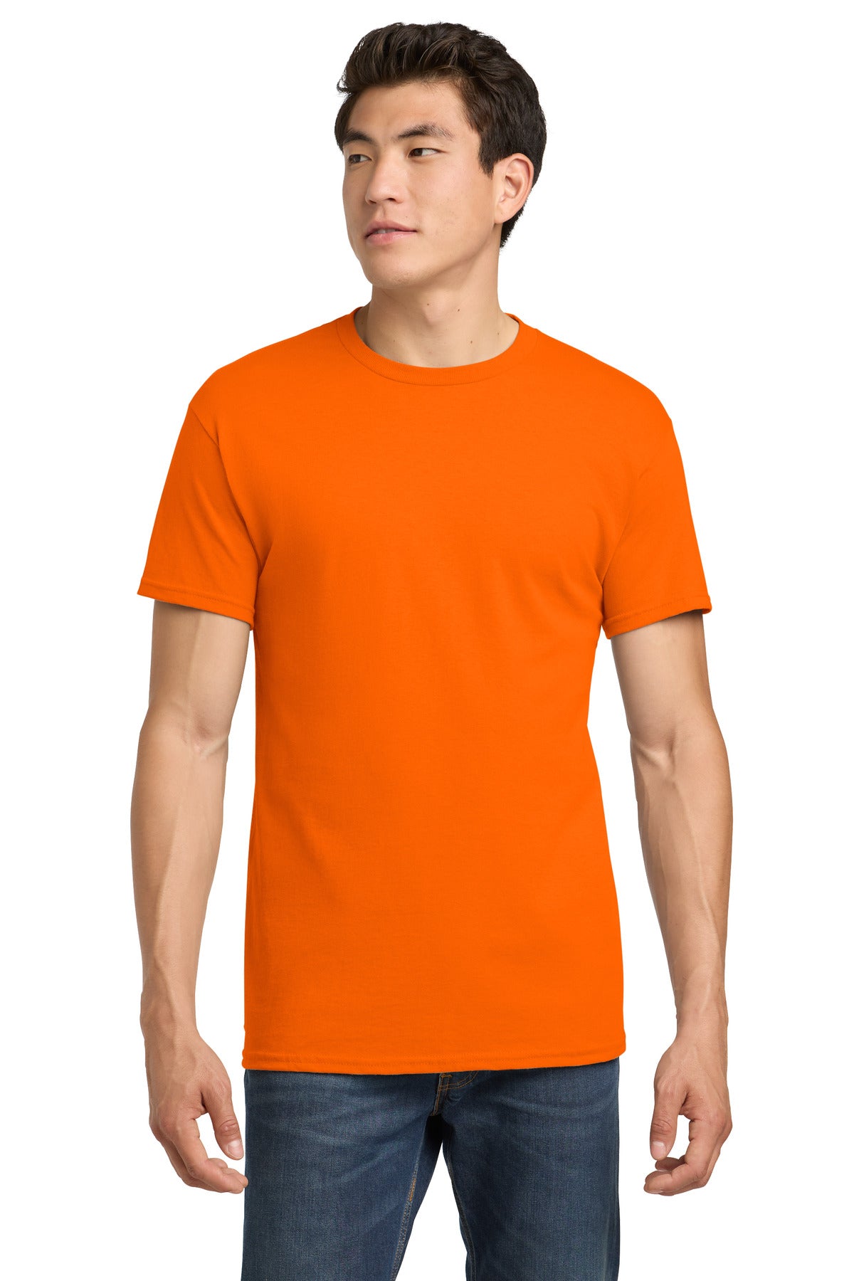 Gildan - Heavy Cotton 100% Cotton T-Shirt - S. Orange