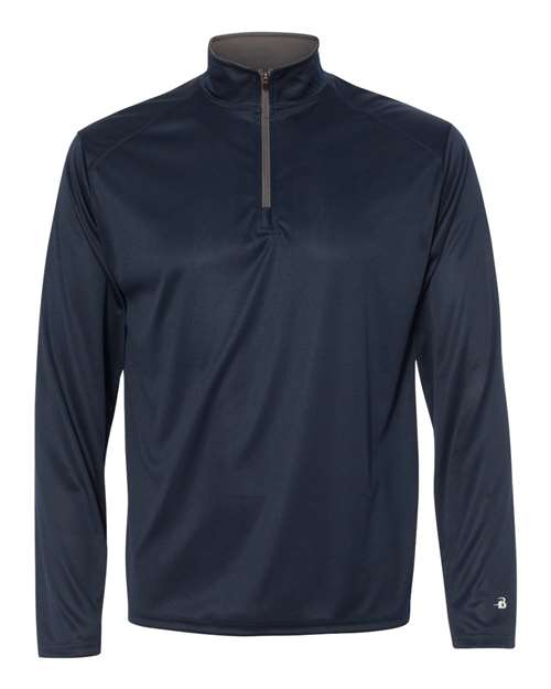 Men's B-Core Quarter-Zip Pullover - Navy/ Graphite