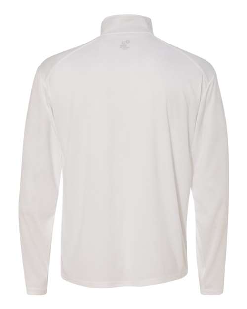 Men's B-Core Quarter-Zip Pullover - White/ Graphite