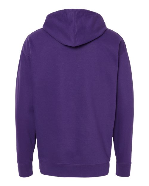 Unisex Midweight Hooded Sweatshirt - Purple