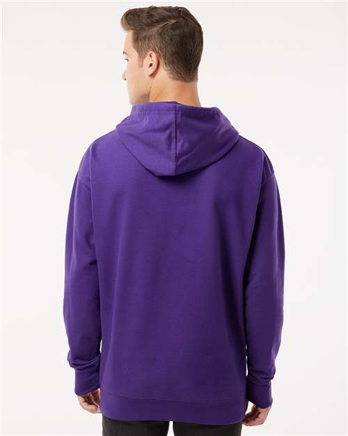 Unisex Midweight Hooded Sweatshirt - Purple