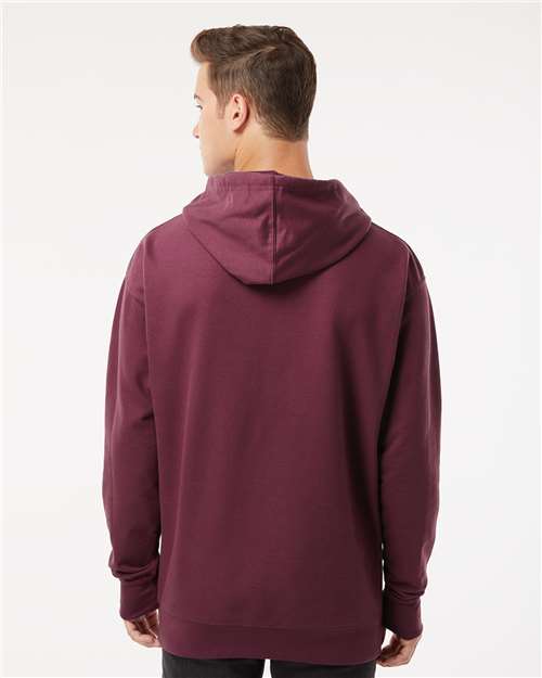 Unisex Midweight Hooded Sweatshirt - Maroon