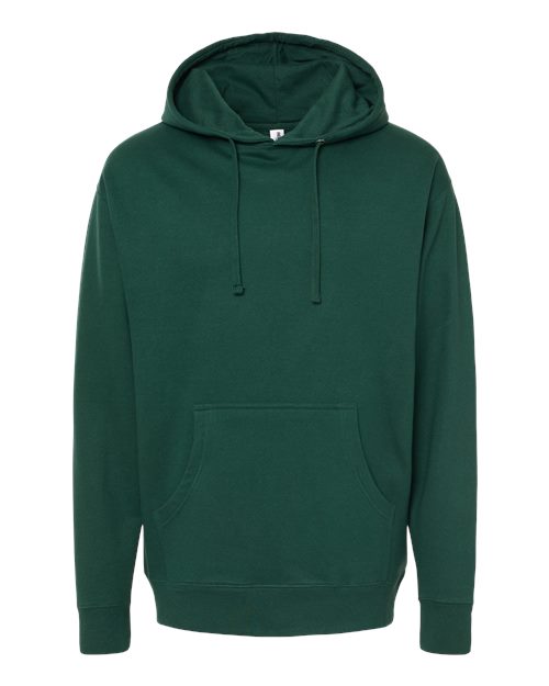 Unisex Midweight Hooded Sweatshirt - Forest Green
