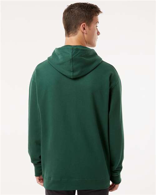 Unisex Midweight Hooded Sweatshirt - Forest Green