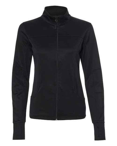 Women's Poly-Tech Full-Zip Track Jacket - Black
