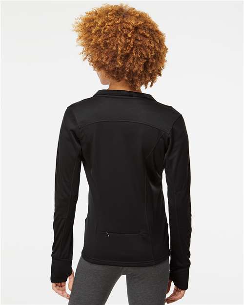 Women's Poly-Tech Full-Zip Track Jacket - Black