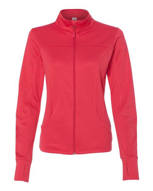 Women's Poly-Tech Full-Zip Track Jacket - Coral
