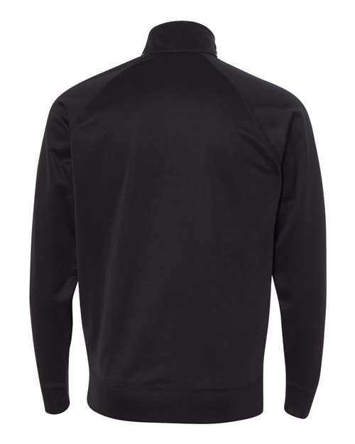 Men's Lightweight Poly-Tech Full-Zip Track Jacket - Black