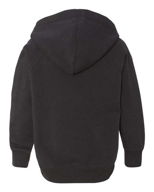 Toddler Special Blend Hooded Raglan Sweatshirt - Black