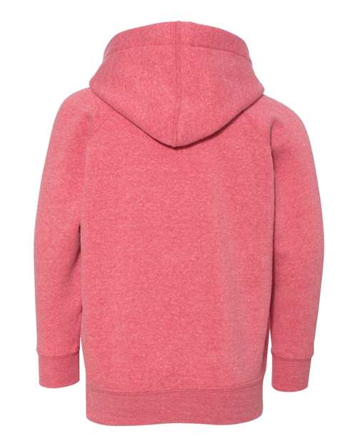 Toddler Special Blend Hooded Raglan Sweatshirt - Pomegranate