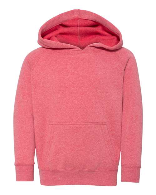 Toddler Special Blend Hooded Raglan Sweatshirt - Pomegranate