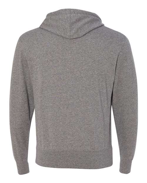 Unisex Midweight French Terry Hooded Sweatshirt - Salt & Pepper