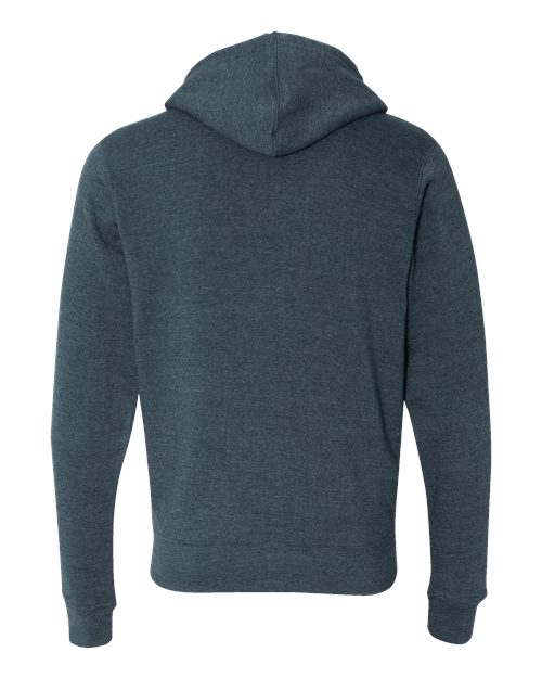 Men's Triblend Full-Zip Hooded Sweatshirt - Navy Triblend