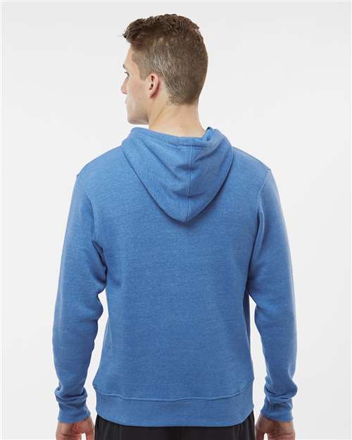 Men's Triblend Fleece Hooded Sweatshirt - Cool Royal Triblend