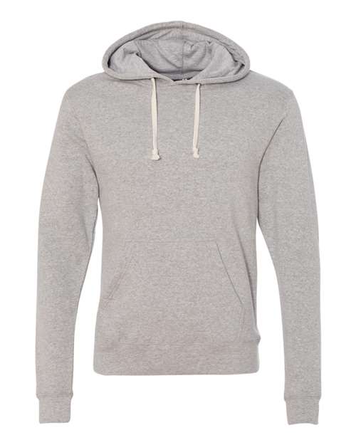 Men's Triblend Fleece Hooded Sweatshirt - Grey Triblend