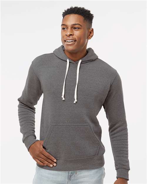 Men's Triblend Fleece Hooded Sweatshirt - Smoke Triblend