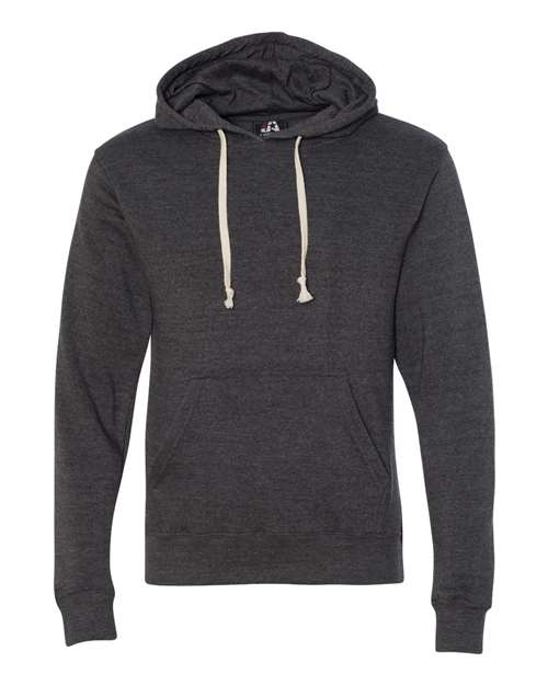 Men's Triblend Fleece Hooded Sweatshirt - Black Triblend