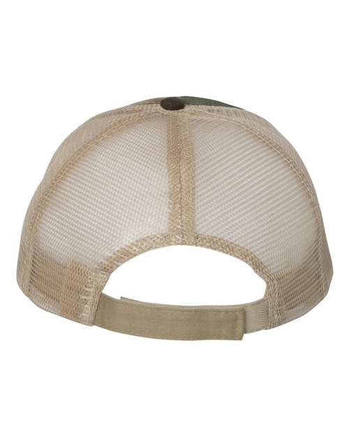 Licensed Camo Mesh Back Cap - Realtree AP/ Tan