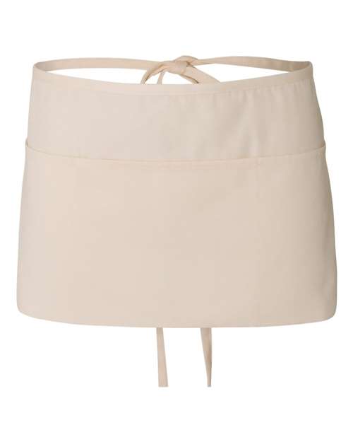 Waist Apron with Pockets - Natural